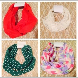 Mommy and Me Spring/Summer Infinity Scarf Set